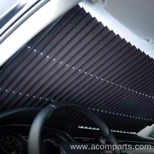 Automatic smart hatchback heat blocks front window sunshade